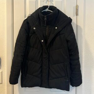 Abercrombie and Fitch hooded puffer coat - XS